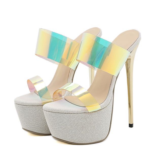 liyke summer fashion platform slippers women pvc transparent shoes open toe stripper pole dance high heels sandals size 42, Black
liyke summer fashion platform slippers women pvc transparent shoes open toe stripper pole dance high heels sandals size 42, Black