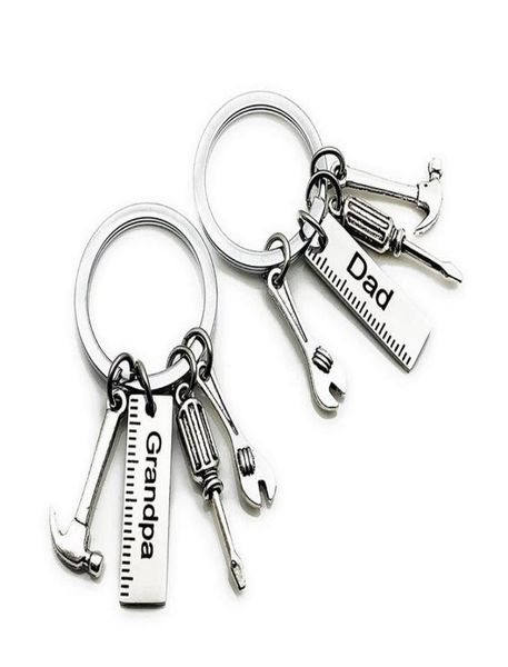 stainless steel fathers day keychain creative hammer screwdriver wrench tool keyring car key chain gift supplies3006379, Silver
stainless steel fathers day keychain creative hammer screwdriver wrench tool keyring car key chain gift supplies3006379, Silver