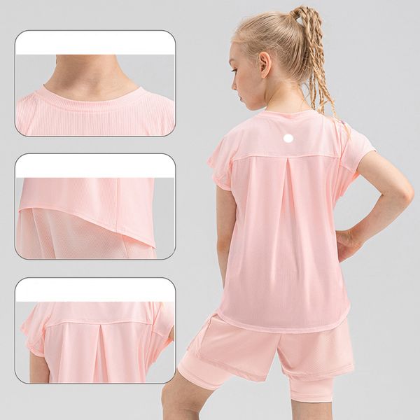 ll kids yoga shirts short sleeve for girls crew neck breathable seamless quick dry children's fintness sports summer t shirt ll33210
ll kids yoga shirts short sleeve for girls crew neck breathable seamless quick dry children's fintness sports summer t shirt ll33210