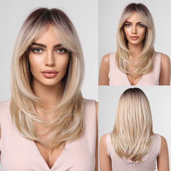 lace wigs alan eaton long blonde wigs for women synthetic hair wig with fringe ombre color with dark roots layered wigs heat resistant z0613, Black;brown
lace wigs alan eaton long blonde wigs for women synthetic hair wig with fringe ombre color with dark roots layered wigs heat resistant z0613, Black;brown