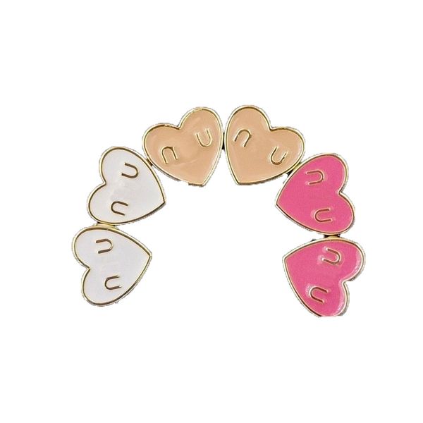 4 color heart designer stud earring luxury non fading women with stmap elegant designer jewelry party family gift spring romantic girl chain, Golden;silver
4 color heart designer stud earring luxury non fading women with stmap elegant designer jewelry party family gift spring romantic girl chain, Golden;silver