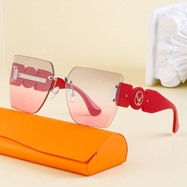 fashion designer sunglasses big frame sunglasses women's trend rimless cut edge sunscreen sunglasses, White;black
fashion designer sunglasses big frame sunglasses women's trend rimless cut edge sunscreen sunglasses, White;black