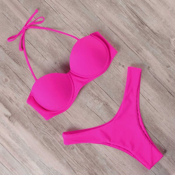 women's swimwear bikini 2022 woman solid color bikinis brazilian swimsuit pushup bra bikini set two piece swim suit swimwear women biki, White;black
women's swimwear bikini 2022 woman solid color bikinis brazilian swimsuit pushup bra bikini set two piece swim suit swimwear women biki, White;black