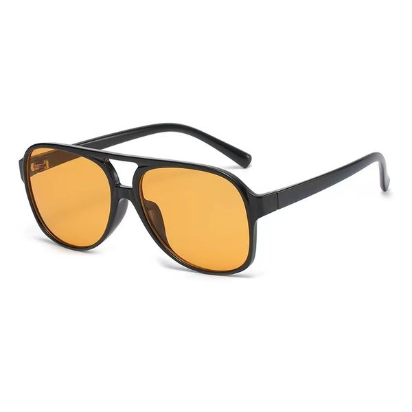 fashion designer trend retro double beam sunglasses super lightweight personality large frame sunglasses, White;black
fashion designer trend retro double beam sunglasses super lightweight personality large frame sunglasses, White;black