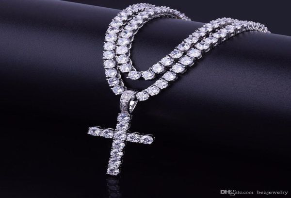 iced out zircon cross pendant with 4mm tennis chain necklace set men s hip hop jewelry gold silver cz pendant necklace7476324
iced out zircon cross pendant with 4mm tennis chain necklace set men s hip hop jewelry gold silver cz pendant necklace7476324