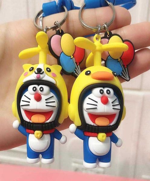 creative cartoon doraemon key chain pendant rubber dropping doll pvc hanging decoration car bag ring2294515, Silver
creative cartoon doraemon key chain pendant rubber dropping doll pvc hanging decoration car bag ring2294515, Silver