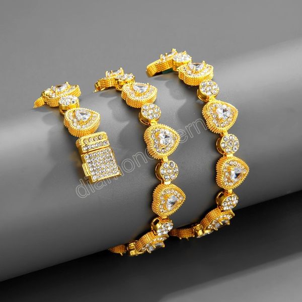 12mm iced out baguette jewelry round heart cubic zircon tennis chain choker necklace hip hop party accesssories silver color
12mm iced out baguette jewelry round heart cubic zircon tennis chain choker necklace hip hop party accesssories silver color