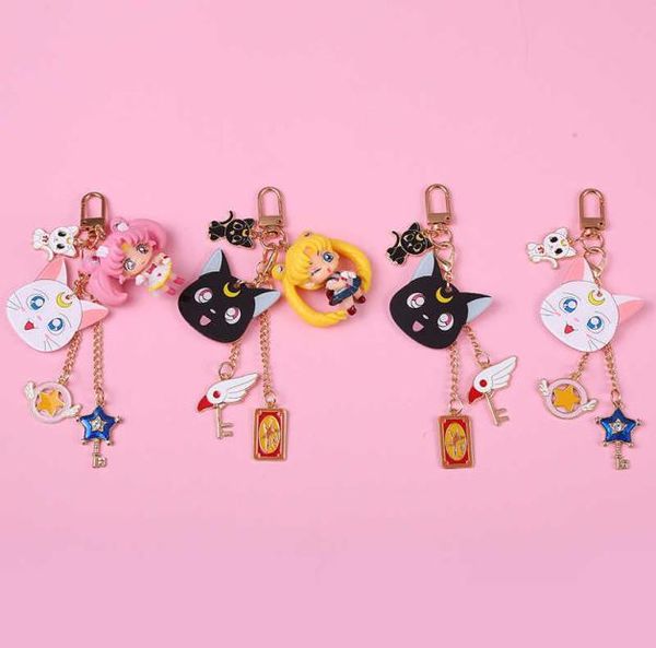 ins girl heart sailor moon key chain car key chain school bag pendant couple doll g10196707378, Silver
ins girl heart sailor moon key chain car key chain school bag pendant couple doll g10196707378, Silver