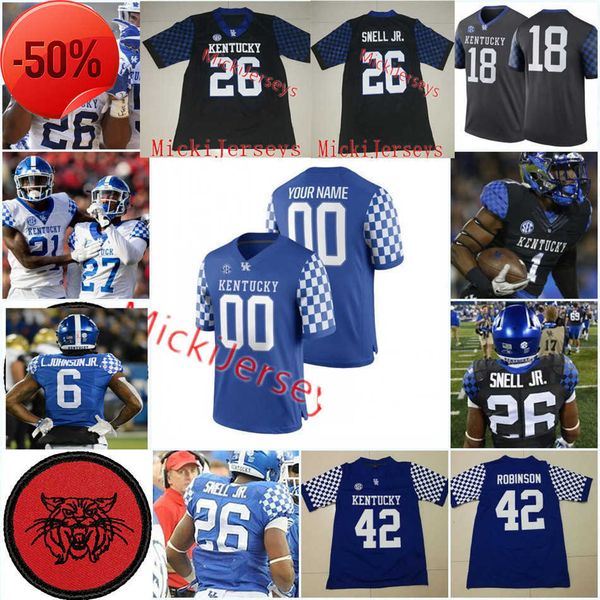 ncaa custom kentucky wildcats football jersey m.j. devonshire chriser rodriguez josh ali wan'dale robinson justin rogers jager burton, Black;red
ncaa custom kentucky wildcats football jersey m.j. devonshire chriser rodriguez josh ali wan'dale robinson justin rogers jager burton, Black;red