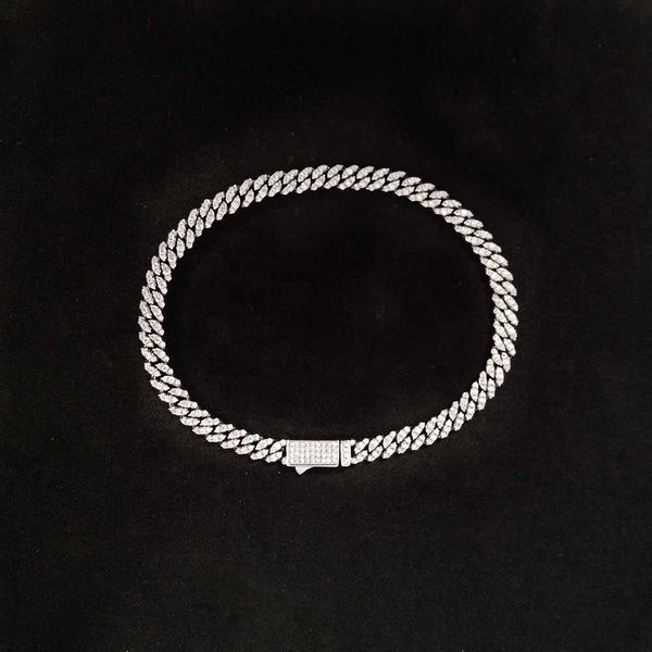 6mm hip hop iced out cz zircon collar de cadena cubana eslabones cubano necklace miami cuban link chain for men women, Silver
6mm hip hop iced out cz zircon collar de cadena cubana eslabones cubano necklace miami cuban link chain for men women, Silver