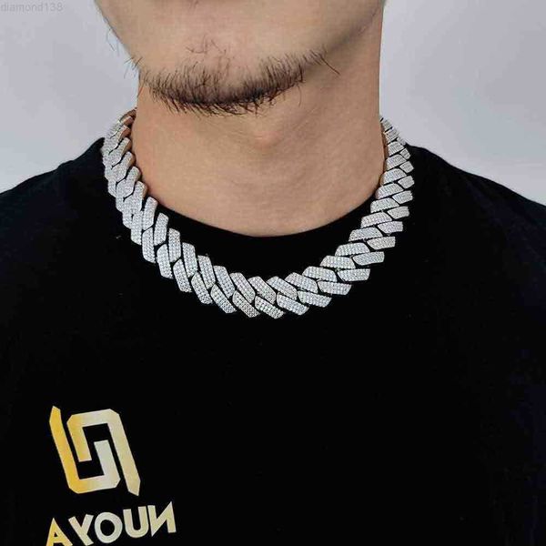 men's hip hop cuban chain necklace gold plated ice out cz tips cuban link chain necklace lab diamond, Silver
men's hip hop cuban chain necklace gold plated ice out cz tips cuban link chain necklace lab diamond, Silver