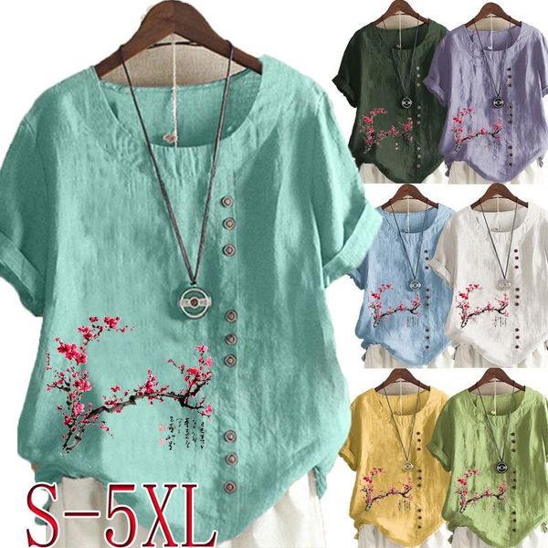 t-shirt summer fashion women clothing round neck waterink paintings printed shirt short sleeve casual blouse chinese styles, White
t-shirt summer fashion women clothing round neck waterink paintings printed shirt short sleeve casual blouse chinese styles, White