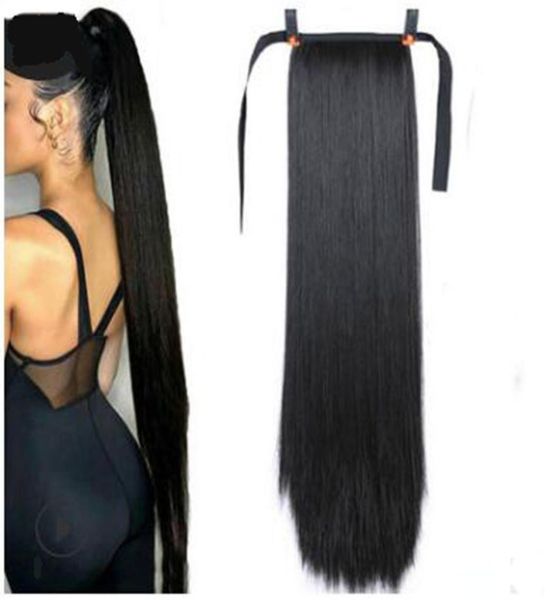 young and beauty long straight synthetic ponytails clip in tail false hair hairpiece with synthetic heat resistant pony tail exten3209947, Black
young and beauty long straight synthetic ponytails clip in tail false hair hairpiece with synthetic heat resistant pony tail exten3209947, Black