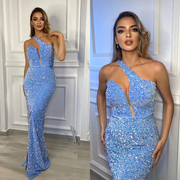 sky blue prom dresses front split sequins party evening gowns formal long special occasion dress, Black
sky blue prom dresses front split sequins party evening gowns formal long special occasion dress, Black
