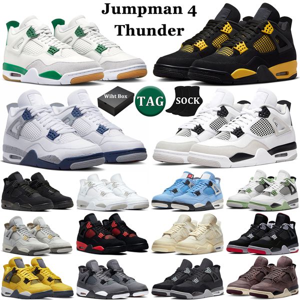 with box jumpman 4 basketball shoes men women 4s pine green red thunder military black cat midnight navy university blue bred mens trainers
with box jumpman 4 basketball shoes men women 4s pine green red thunder military black cat midnight navy university blue bred mens trainers