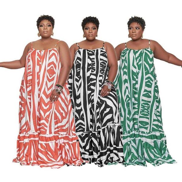 summer loose spaghetti strap dresses floral print plus size fat lady long dress, Black;gray
summer loose spaghetti strap dresses floral print plus size fat lady long dress, Black;gray