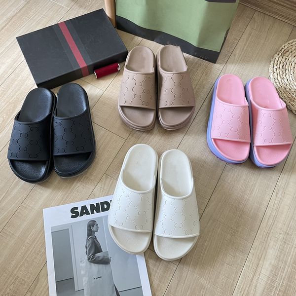 women slides sandals platform slide slipper beach shoes thick bottoms lady flip flops embroidery printed fashion summer heel sandals designe, Black
women slides sandals platform slide slipper beach shoes thick bottoms lady flip flops embroidery printed fashion summer heel sandals designe, Black