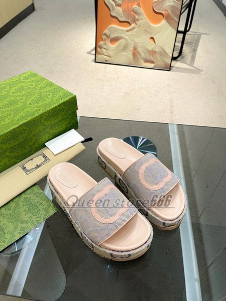 2023 slipper womens fashion embroidered canvas designer slides slip on slippers girls 60mm canvas covered platform sandals and dust bags big, Black
2023 slipper womens fashion embroidered canvas designer slides slip on slippers girls 60mm canvas covered platform sandals and dust bags big, Black