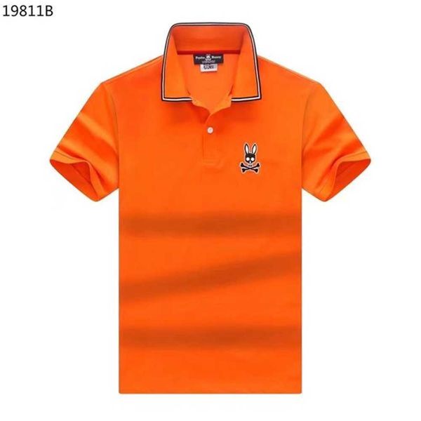 men's skull rabbit psychobunny polo shirt flocking printing cartoon embroidery pattern short sleeve fashion brand casual men and women, White;black
men's skull rabbit psychobunny polo shirt flocking printing cartoon embroidery pattern short sleeve fashion brand casual men and women, White;black