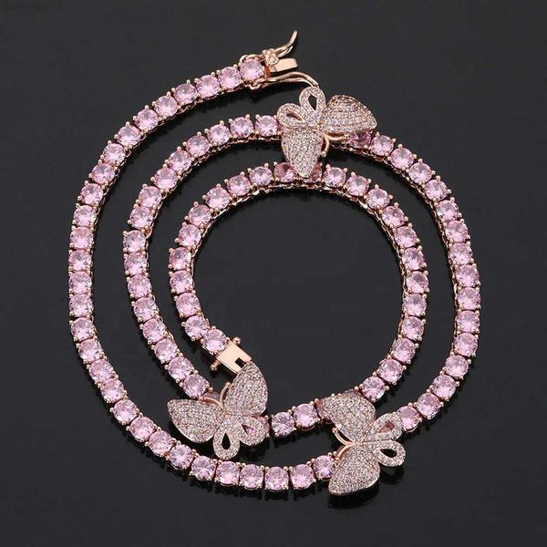 butterfly tennis chain necklace gold plated brass copper pink cz zircon cubic zirconia hip hop jewelry for men women, Silver
butterfly tennis chain necklace gold plated brass copper pink cz zircon cubic zirconia hip hop jewelry for men women, Silver