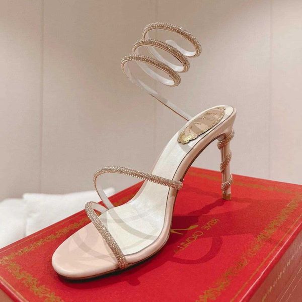 rene caovilla new cleo stiletto sandals crystals gem embellished heels evening shoes women high heeled luxury designers party wraparound dre, Black
rene caovilla new cleo stiletto sandals crystals gem embellished heels evening shoes women high heeled luxury designers party wraparound dre, Black