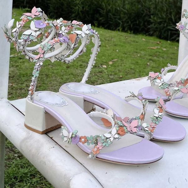 rene caovilla chunky heel sandals butterfly flower decorative 4.5cm women dress shoes snake wrapped feet rings summer open toe pearl designe, Black
rene caovilla chunky heel sandals butterfly flower decorative 4.5cm women dress shoes snake wrapped feet rings summer open toe pearl designe, Black