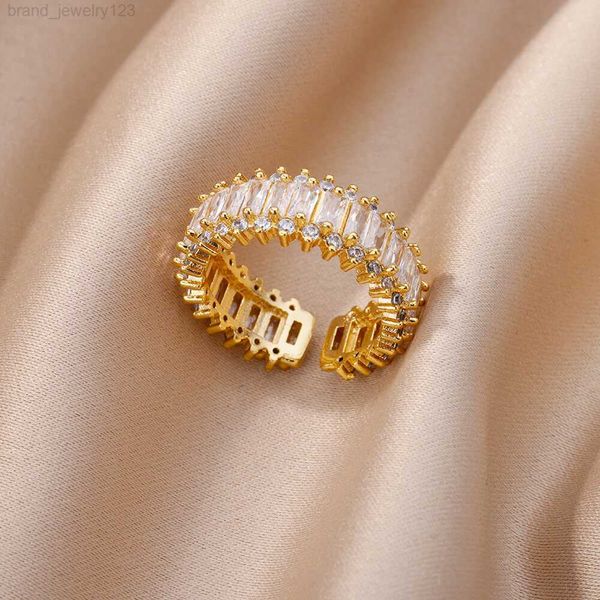 fashion luxury zircon charm baguette cubic zirconia wedding rings for women gold color open finger ring party jewelry gift, Golden;silver
fashion luxury zircon charm baguette cubic zirconia wedding rings for women gold color open finger ring party jewelry gift, Golden;silver