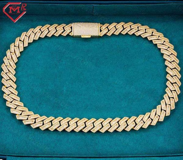 pass diamond test 15mm wide gra luxury shine gold color baguette cut vvs moissanite cuban link chain, Silver
pass diamond test 15mm wide gra luxury shine gold color baguette cut vvs moissanite cuban link chain, Silver