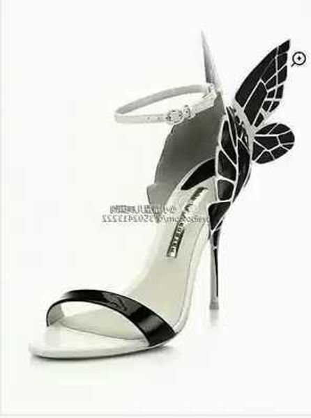 sophia webster ladies patent leather high heel sandals buckle rose solid butterfly ornaments sandals shoes black size 34-42
sophia webster ladies patent leather high heel sandals buckle rose solid butterfly ornaments sandals shoes black size 34-42