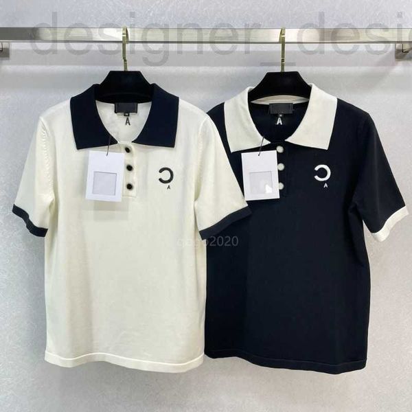 women's t-shirt designer 23ss women tee vest knits t shirts with letters embroidery girls vintage crop runway brand stretch short slee, White
women's t-shirt designer 23ss women tee vest knits t shirts with letters embroidery girls vintage crop runway brand stretch short slee, White