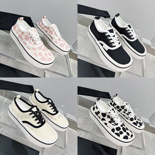 designer women casual shoes summer outdoor beach comfort slippers canvas sneakers dairy pattern print flats sneaker with box, Black
designer women casual shoes summer outdoor beach comfort slippers canvas sneakers dairy pattern print flats sneaker with box, Black