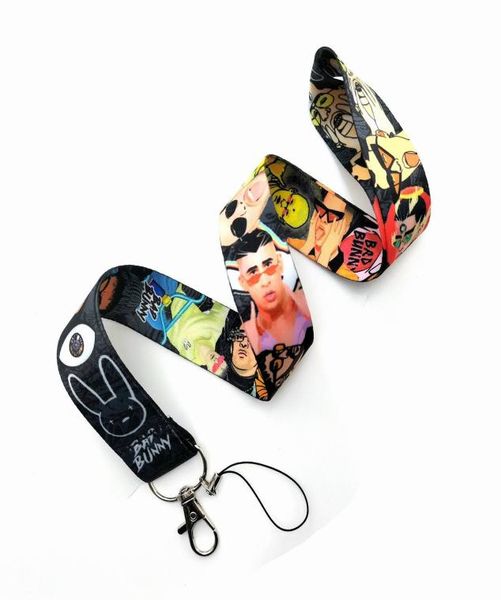 cartoon singer lanyard for keychain id card cover pass student men backapck badge holder key ring neck straps accessories4045245, Silver
cartoon singer lanyard for keychain id card cover pass student men backapck badge holder key ring neck straps accessories4045245, Silver