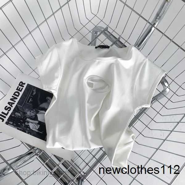 women's t-shirt tshirts tanks designer diesel tight hollow out tee women shirts letter print short sleeve yogatees woman summer vests 3, White
women's t-shirt tshirts tanks designer diesel tight hollow out tee women shirts letter print short sleeve yogatees woman summer vests 3, White