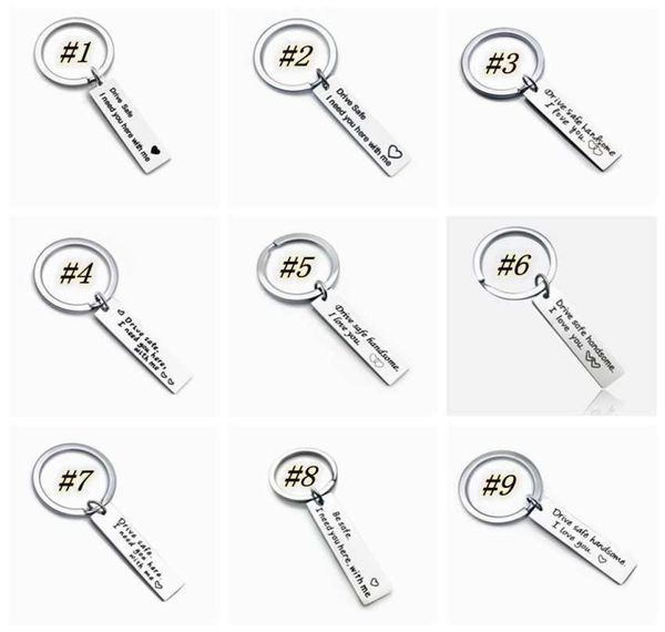 stainless steel keychain letter drive safe i need you here with me keychains car key chains drive safe keyring3525743, Silver
stainless steel keychain letter drive safe i need you here with me keychains car key chains drive safe keyring3525743, Silver