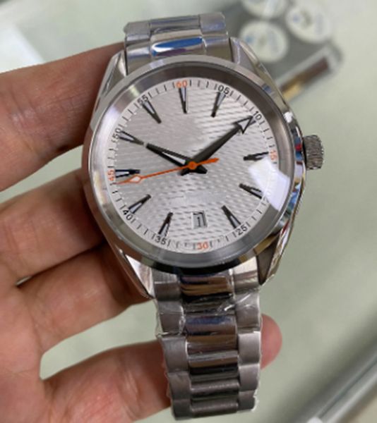 quality silver dial watch master terra 150m 42mm automatic mechanical stainless steel glass back sports sea mens watches, Slivery;brown
quality silver dial watch master terra 150m 42mm automatic mechanical stainless steel glass back sports sea mens watches, Slivery;brown