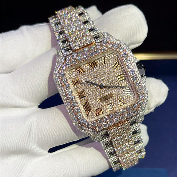 luxury mens watch movement watches for men iced out watch moissanite watch wristwatch mechanical automatic designer watches diamond watch mo, Slivery;brown
luxury mens watch movement watches for men iced out watch moissanite watch wristwatch mechanical automatic designer watches diamond watch mo, Slivery;brown