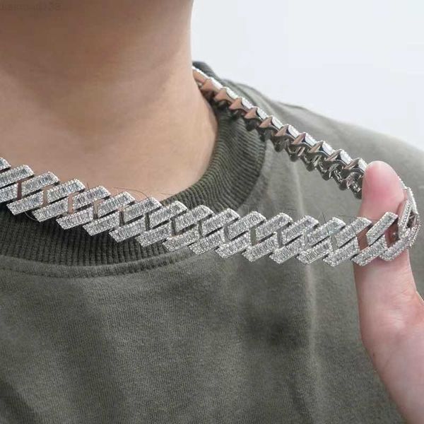 cadermay moissanite chain 18mm d vvs baguette moissanite 925 sterling silver chain hip-hop jewelry iced out cuban link chain
cadermay moissanite chain 18mm d vvs baguette moissanite 925 sterling silver chain hip-hop jewelry iced out cuban link chain