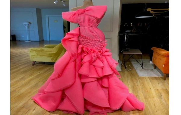 pink prom dresses with big bow straplss rufflus pleats ruched mermaid evening gowns abiti da cerimonia party dress 951493, Black
pink prom dresses with big bow straplss rufflus pleats ruched mermaid evening gowns abiti da cerimonia party dress 951493, Black