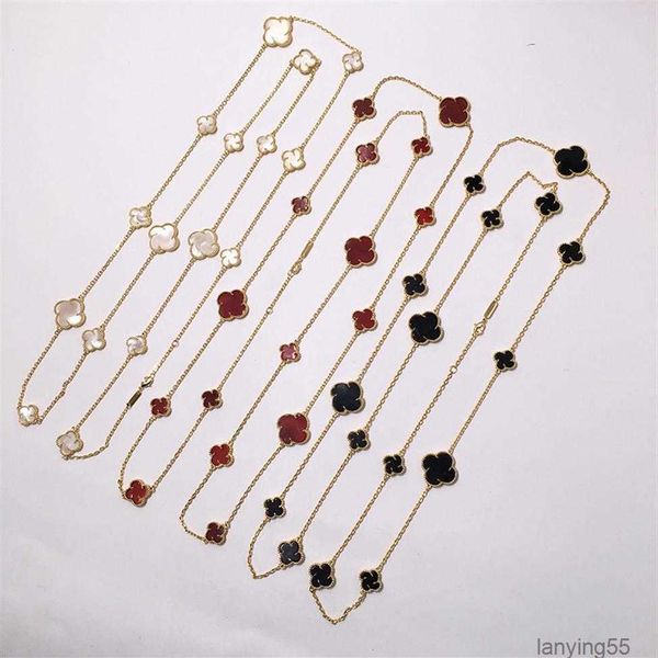 whole fashion jewelry clover shell agate jewelry big small size four leaf 16 flower necklace 90cm2833, Silver
whole fashion jewelry clover shell agate jewelry big small size four leaf 16 flower necklace 90cm2833, Silver