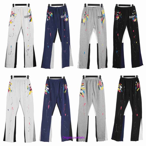 factory outlet wholesale designer shorts for sale g allery d ept hand painted splash ink patchwork drawstring trousers for men and women hig, Black
factory outlet wholesale designer shorts for sale g allery d ept hand painted splash ink patchwork drawstring trousers for men and women hig, Black