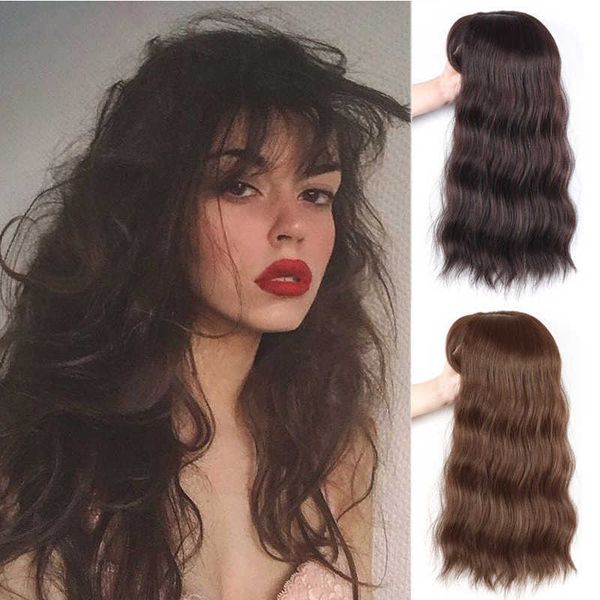 lace wigs pageup synthetic water wave wig with bangs hair ers clip in women daily party nature wig black brown heat resistant fiber z0613
lace wigs pageup synthetic water wave wig with bangs hair ers clip in women daily party nature wig black brown heat resistant fiber z0613