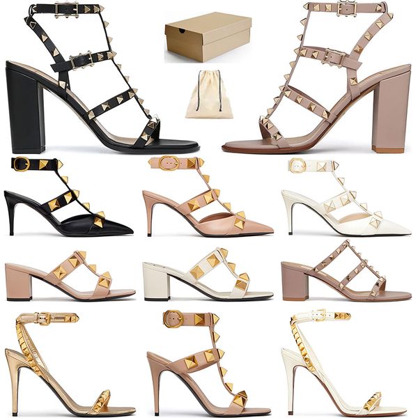with box designer vt sandal with box women designers high stiletto heel dress shoes ankle strap roman stud sandal rivets black stile size36-
with box designer vt sandal with box women designers high stiletto heel dress shoes ankle strap roman stud sandal rivets black stile size36-