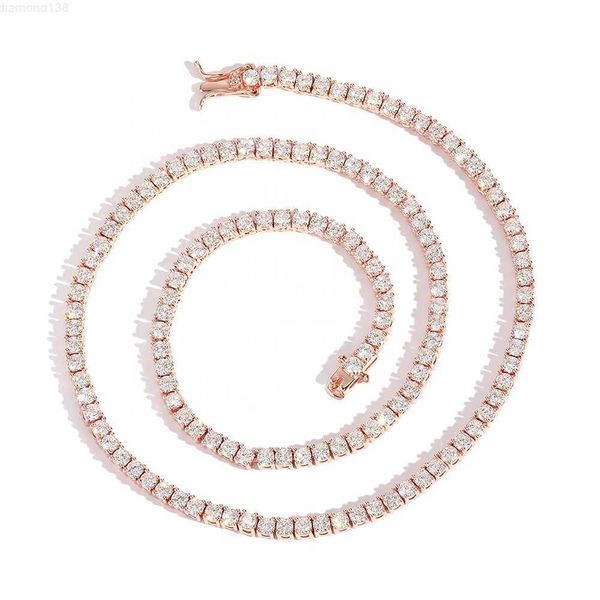diamond vvs rose gold pure 925 sterling silver 2mm wholesale tennis moissanite chain link necklace
diamond vvs rose gold pure 925 sterling silver 2mm wholesale tennis moissanite chain link necklace