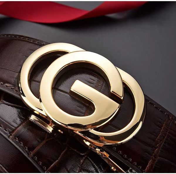 fashion classic men dermis belts designers casual letter smooth black gold silver buckle luxury leather belt, Black;brown
fashion classic men dermis belts designers casual letter smooth black gold silver buckle luxury leather belt, Black;brown