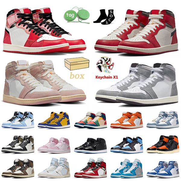 2023 women men jumpman 1 basketball shoes next chapter verse 1s washed pink heritage denim high og lost found craft sail mid space jam train, White;red
2023 women men jumpman 1 basketball shoes next chapter verse 1s washed pink heritage denim high og lost found craft sail mid space jam train, White;red