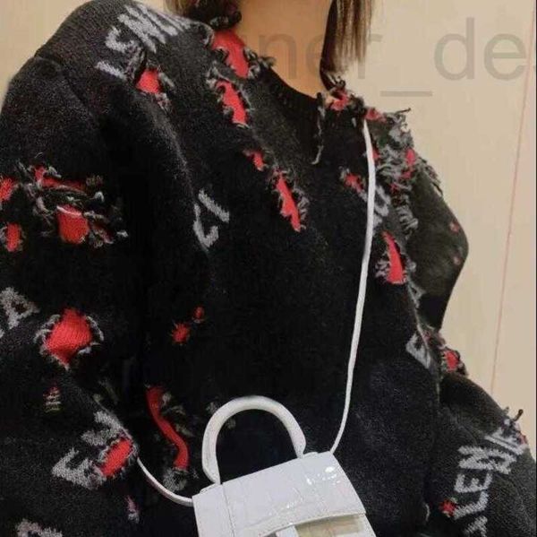 women's sweaters designer 2022 new paris fashion designer women's sweaters womens sweater high end luxury winter autumn torn heavy, White;black
women's sweaters designer 2022 new paris fashion designer women's sweaters womens sweater high end luxury winter autumn torn heavy, White;black