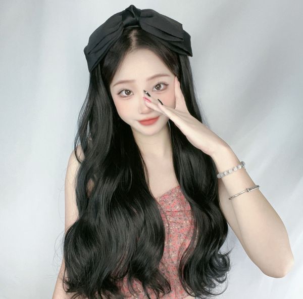versatile selection of integrated headband wigs with long wavy hair natural look easy to wear perfect for all occasions, Black
versatile selection of integrated headband wigs with long wavy hair natural look easy to wear perfect for all occasions, Black