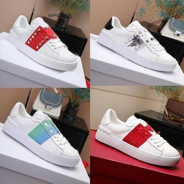 sneakers valentinolies leather women flats color white block studded rivet genuine designer small shoes shoe low-ca mfao, Black
sneakers valentinolies leather women flats color white block studded rivet genuine designer small shoes shoe low-ca mfao, Black