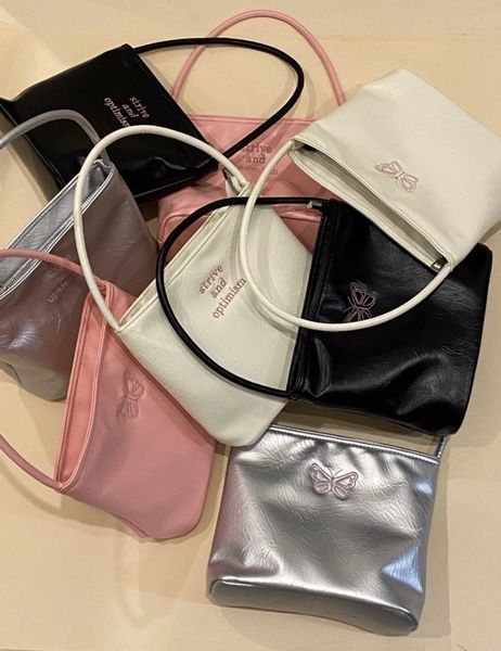 textured silver butterfly letter embroidered handheld for women 2023 new south korean one shoulder underarm tote bag tide
textured silver butterfly letter embroidered handheld for women 2023 new south korean one shoulder underarm tote bag tide