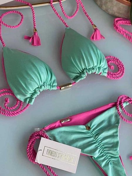 women's swimwear zrtak tie waist women's swimsuit bikini solid beachwear summer bathing suit push up swimwear high cut thong bikin, White;black
women's swimwear zrtak tie waist women's swimsuit bikini solid beachwear summer bathing suit push up swimwear high cut thong bikin, White;black